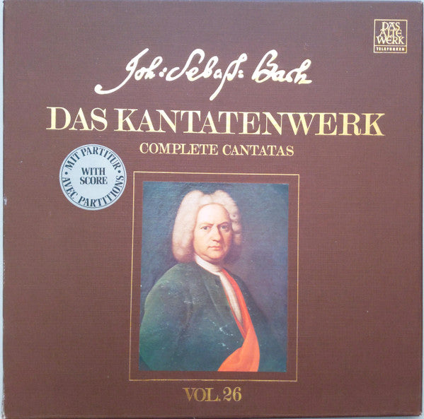 Johann Sebastian Bach : Das Kantatenwerk (Complete Cantatas) | BWV 103-106 | Vol. 26 (2xLP + Box)