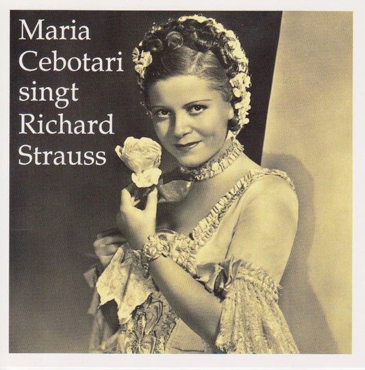 Maria Cebotari : Maria Cebotari Singt Richard Strauss (CD, Comp, Mono, RM)