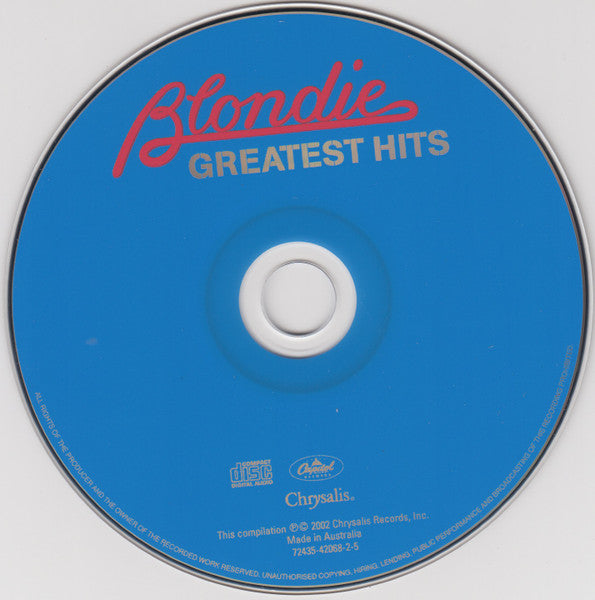 Blondie : Greatest Hits (CD, Comp, RE, RM, RP)