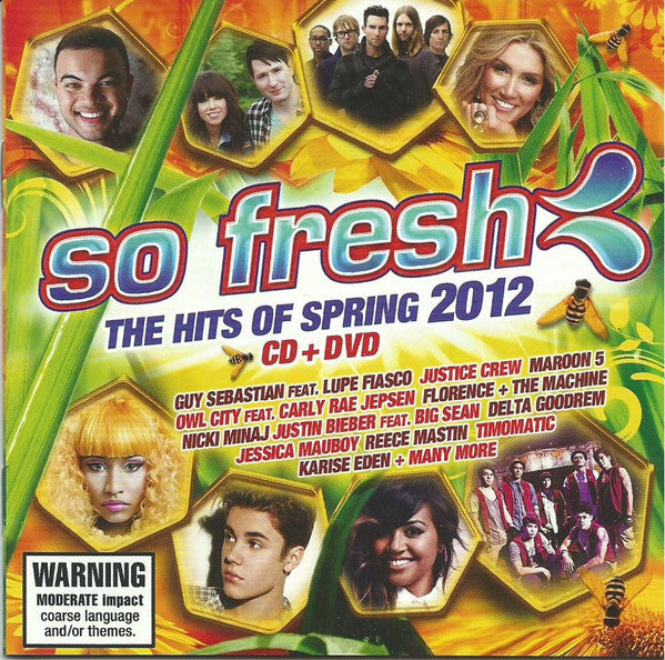Various : So Fresh: The Hits Of Spring 2012 CD+DVD (CD, Comp + DVD, Comp, PAL)