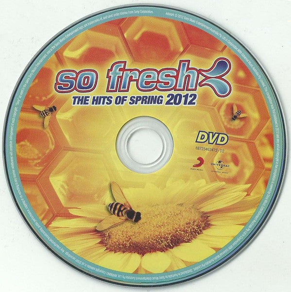 Various : So Fresh: The Hits Of Spring 2012 CD+DVD (CD, Comp + DVD, Comp, PAL)