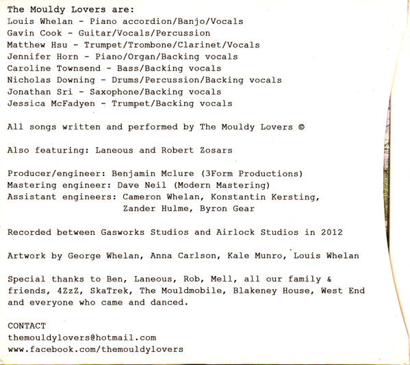 The Mouldy Lovers : Yonder Ruckus (CD, Album)
