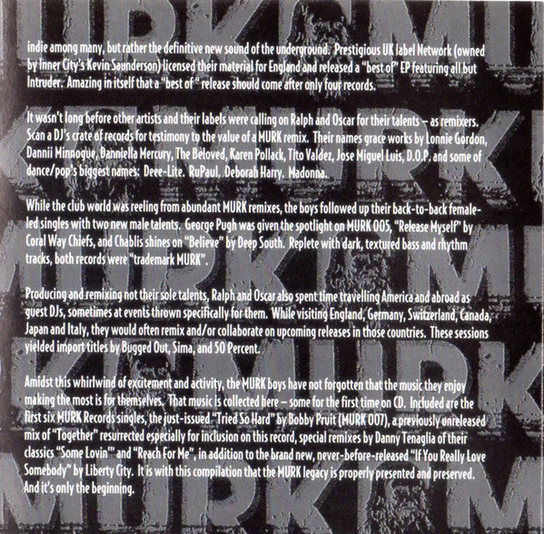 Murk : The Singles Collection (The Deep South Sound Of The Underground) (CD, Comp)