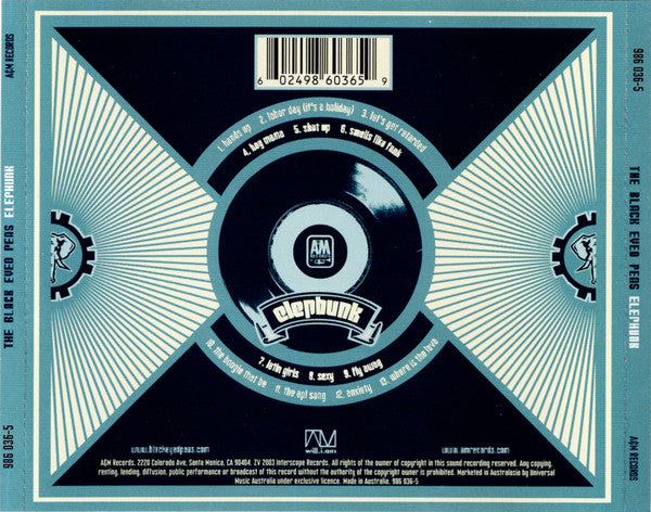 The Black Eyed Peas* : Elephunk (CD, Album)
