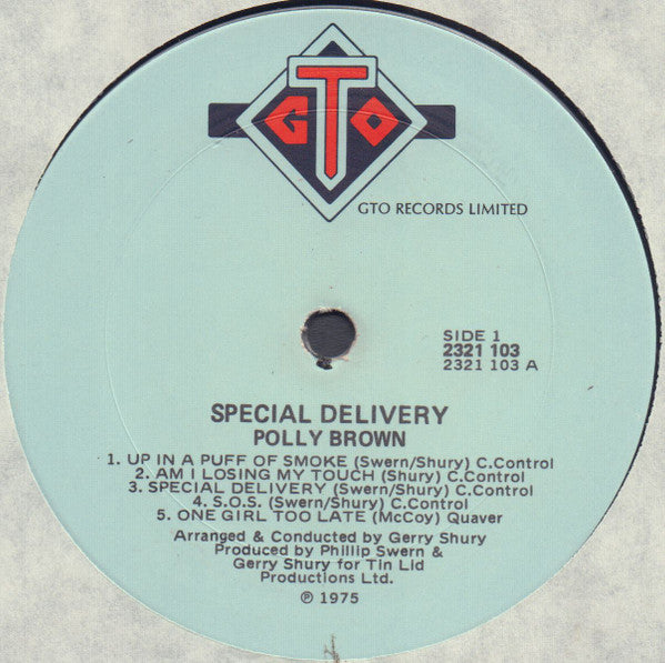 Polly Brown : Special Delivery (LP, Album)