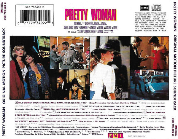 Various : Pretty Woman (Original Motion Picture Soundtrack) (CD, Album, Comp, RE)