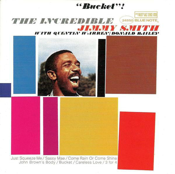 Jimmy Smith : Bucket! (CD, Album, RE)