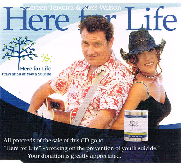 Shereen Teixeira & Ross Wilson (2) : Here For Life (CD, Single)