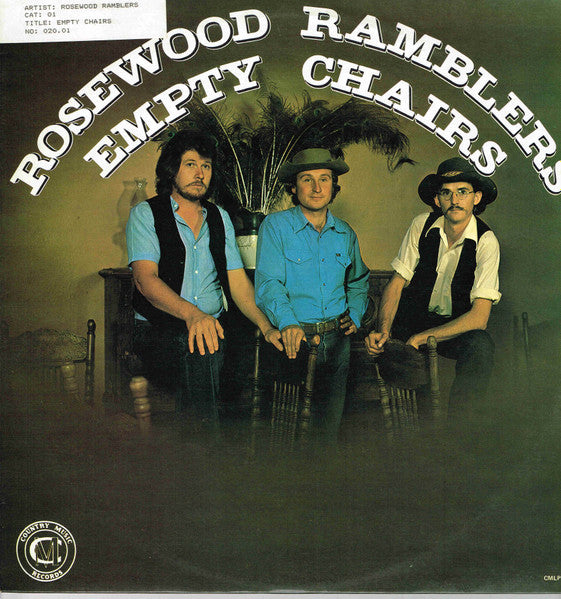 Rosewood Ramblers : Empty Chairs (LP, Album)