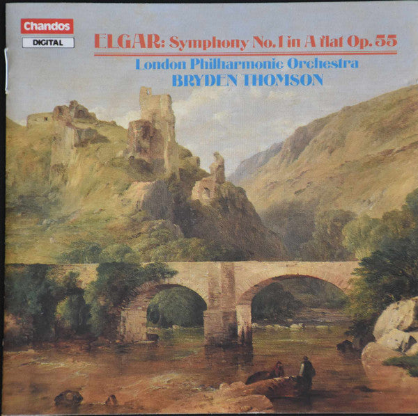 Elgar*, Bryden Thomson, London Philharmonic Orchestra : Elgar: Symphony No. 1 In A Flat Op. 55 (CD, Album, RE)
