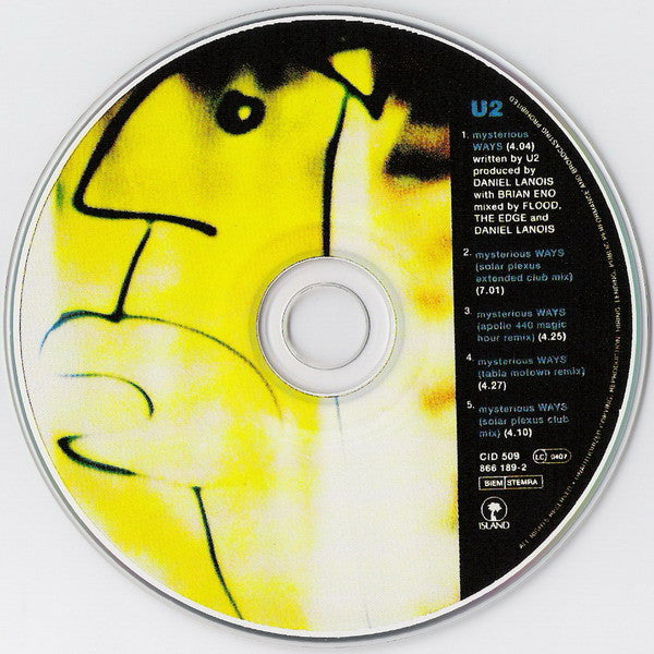 U2 : Mysterious Ways (CD, Single, Dig)