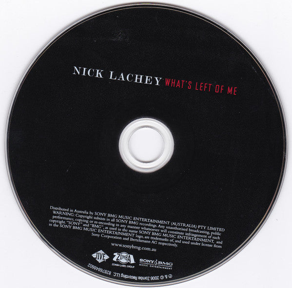 Nick Lachey : What's Left Of Me (CD, Album)