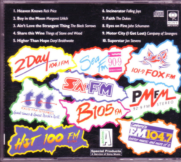 Various : Austereo Sales Christmas 1992 Sampler (CD, Promo, Smplr)