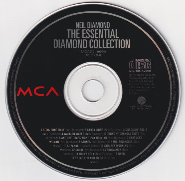 Neil Diamond : The Essential Diamond Collection (2xCD, Comp)