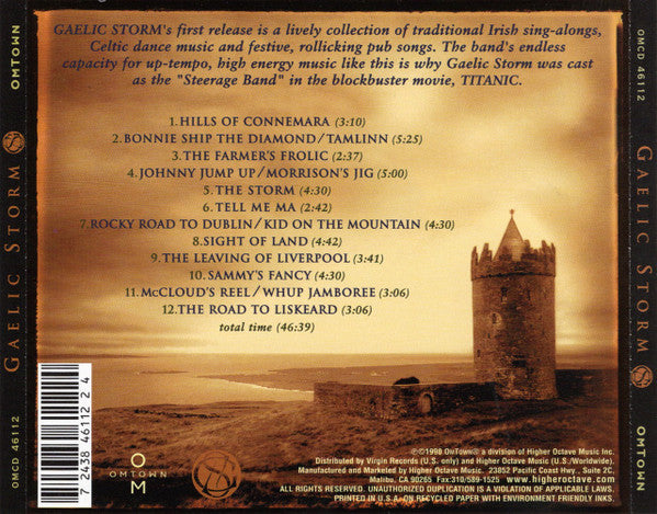 Gaelic Storm : Gaelic Storm (CD, Album, CMC)