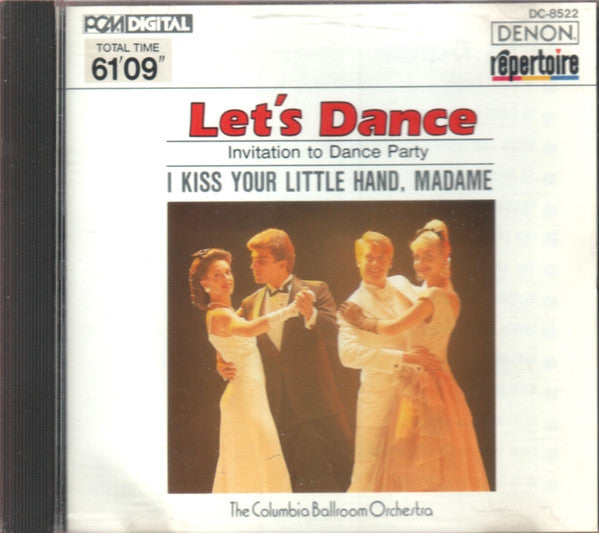 The Columbia Ballroom Orchestra : Let's Dance - I Kiss Your Little Hand, Madame (CD, Album)
