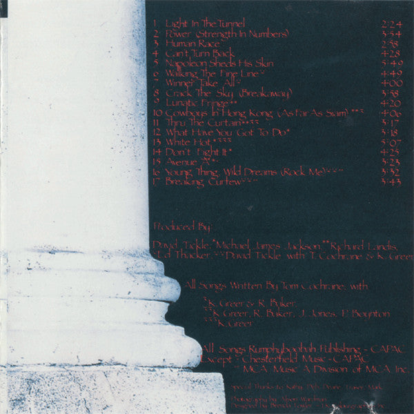 Red Rider : Over 60 Minutes With... Red Rider (CD, Comp, Pra)