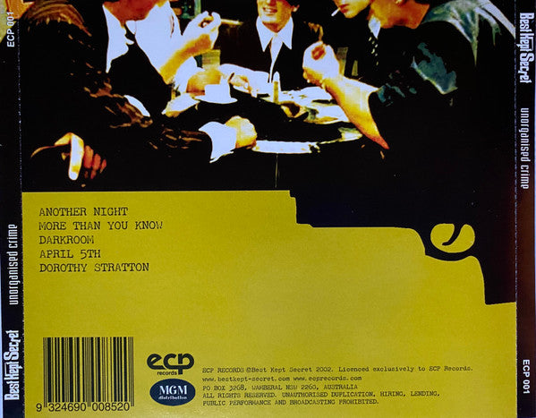 Best Kept Secret (5) : Unorganised Crime  (CD, EP)