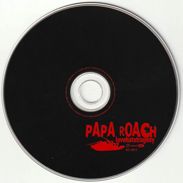 Papa Roach : Lovehatetragedy (CD, Album, Enh, S/Edition)