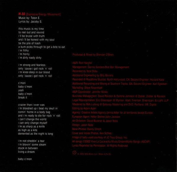 Papa Roach : Lovehatetragedy (CD, Album, Enh, S/Edition)