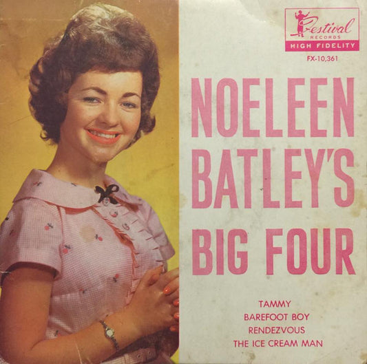 Noeleen Batley : Noeleen Batley's Big Four (7", EP, Mono, Fir)