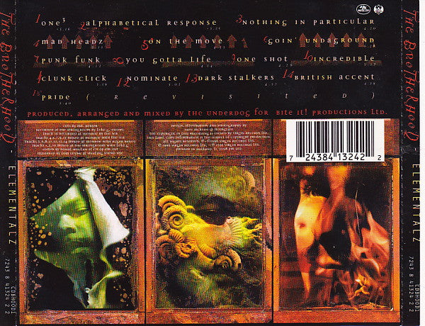 The Brotherhood : Elementalz (CD, Album)