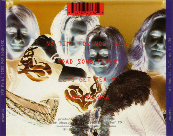 Def FX : No Time For Nowhere (CD, Single)