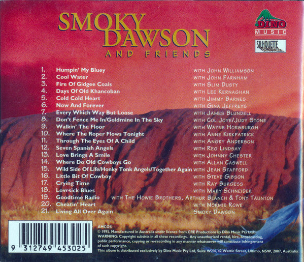 Smoky Dawson, Smoky Dawson And Friends : Ridin' All Over Again (CD, Comp)