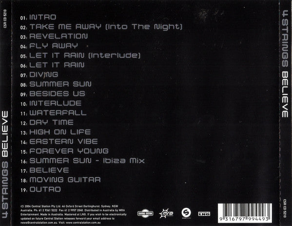 4 Strings : Believe (CD, Album)