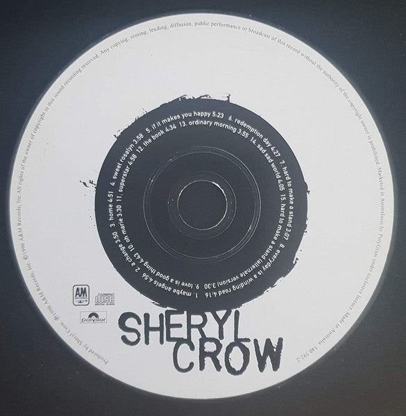 Sheryl Crow : Sheryl Crow (CD, Album)