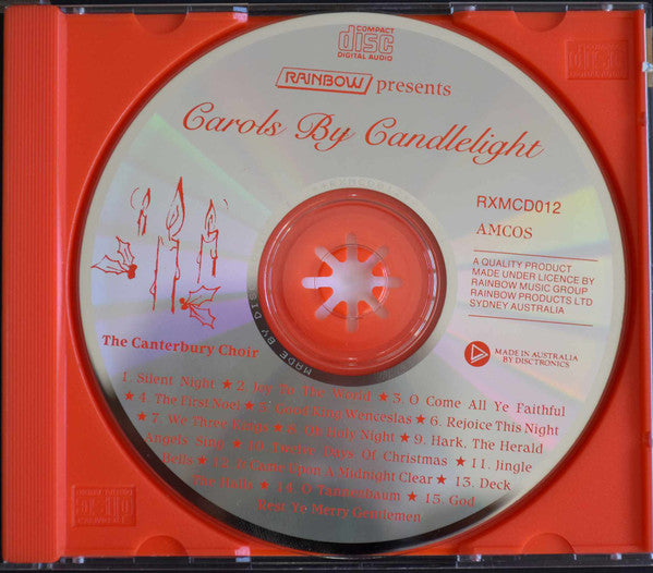 The Canterbury Choir* : Carols By Candlelight (CD, Album)