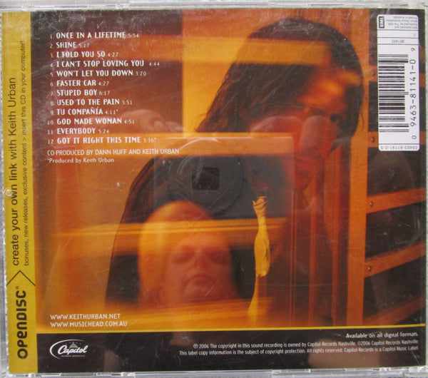 Keith Urban : Love, Pain & The Whole Crazy Thing (CD, Album, Enh)