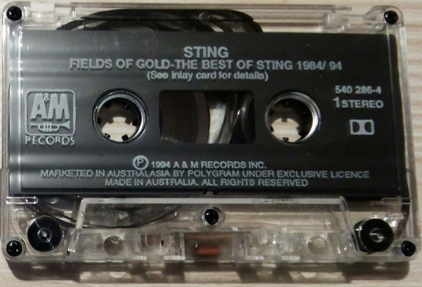 Sting : Fields Of Gold: The Best Of Sting 1984 - 1994 (Cass, Comp, RM)