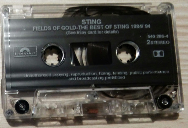 Sting : Fields Of Gold: The Best Of Sting 1984 - 1994 (Cass, Comp, RM)