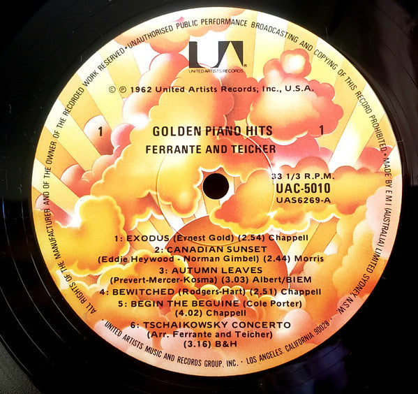 Ferrante & Teicher : Golden Piano Hits (LP, Album)