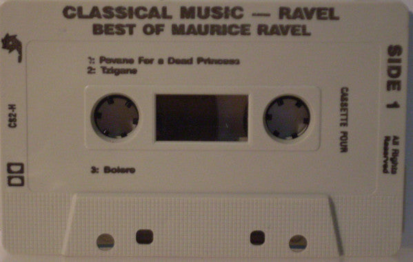 Maurice Ravel : The Best Of Ravel (Cass, Album, Comp)