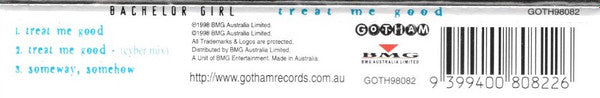 Bachelor Girl : Treat Me Good (CD, Single)
