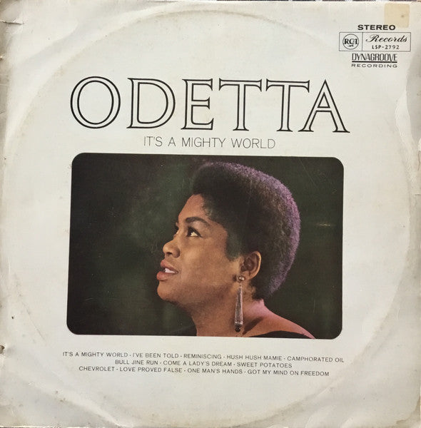 Odetta : It's A Mighty World (LP, Album, Smplr)