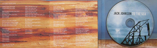Jack Johnson : To The Sea (CD, Album)