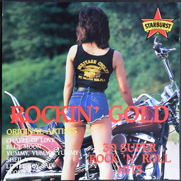 Various : Rockin' Gold (CD, Comp, Pin)