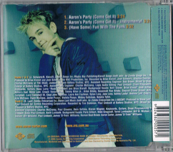 Aaron Carter : Aaron's Party (Come Get It) (CD, Single)