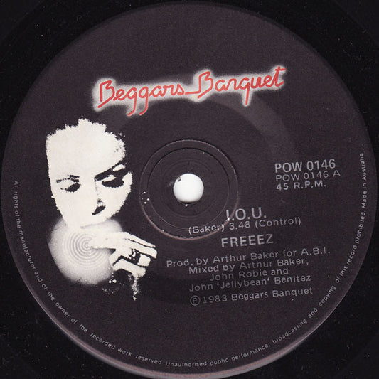 Freeez : I.O.U. (7")