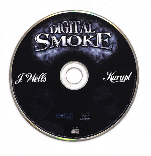 J. Wells & Kurupt : Digital Smoke (CD, Album)