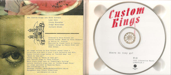 Custom Kings : Where Do They Go? (CD, MiniAlbum)