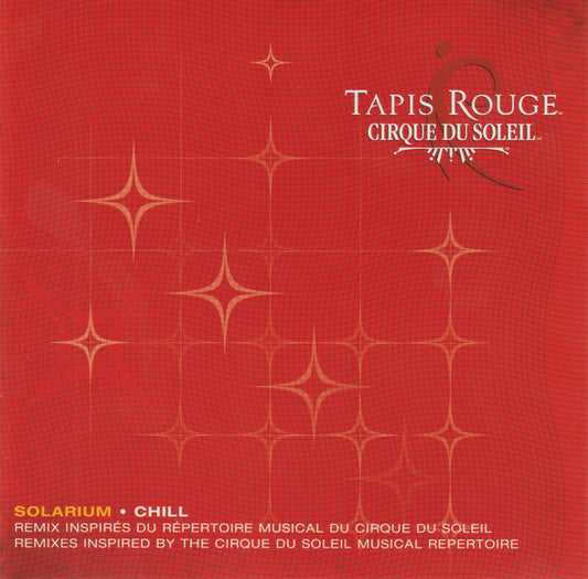 Cirque Du Soleil : Tapis Rouge: Solarium (CD, Album)