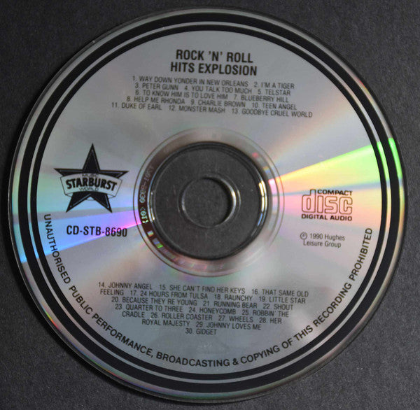 Various : Rock N Roll Hits Explosion (CD, Comp)