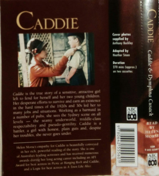 Caddie & Dymphna Cusack Read By  Helen Morse : Caddie (2xCass)