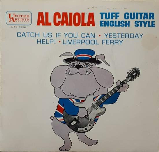 Al Caiola : Tuff Guitar English Style (7", EP)