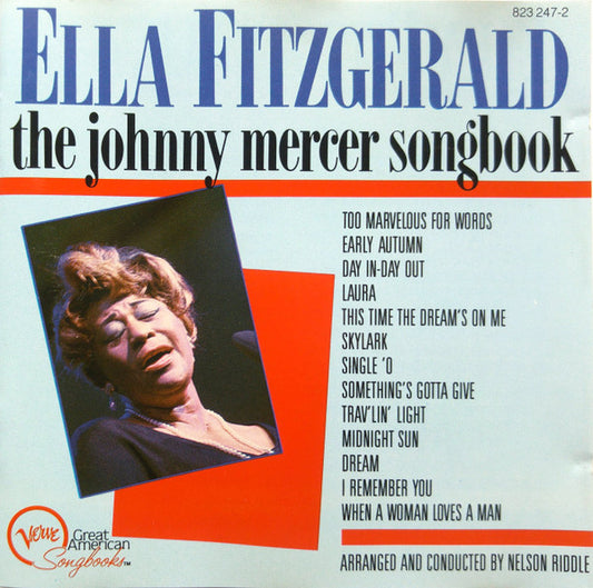 Ella Fitzgerald : The Johnny Mercer Songbook (CD, Album, RE, RM)