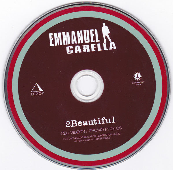 Emmanuel Carella : 2Beautiful (CD, Single, Enh, Dig)
